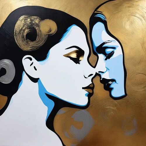 Gold Edition - Not me - Pop Art - Felix von Altersheim - Cooperation Team W 32