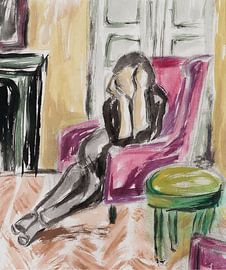 verzonken in gedachte van Katrijn Van Bree