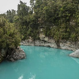 Blue River (Hokitika Gorge) by Anne Vermeer