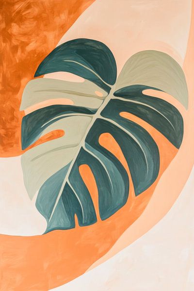 Tropisches Blatt von Poster Art Shop