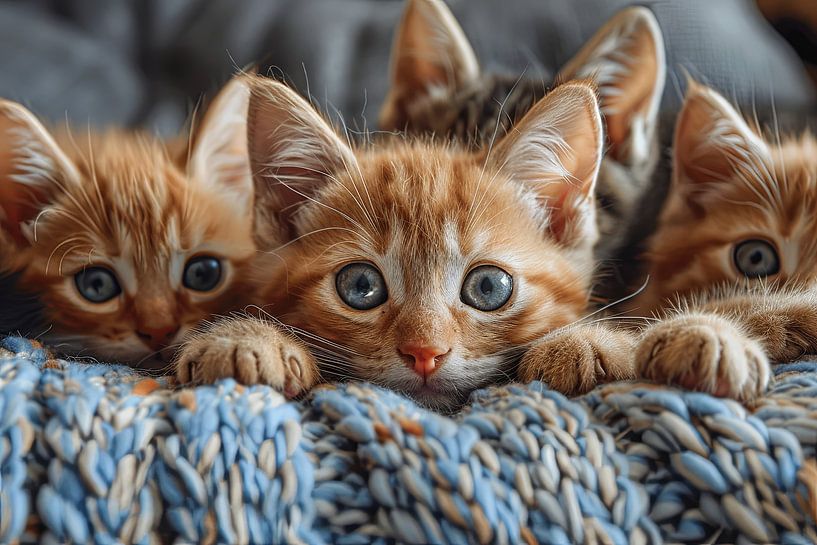 cats in and around the house by Egon Zitter