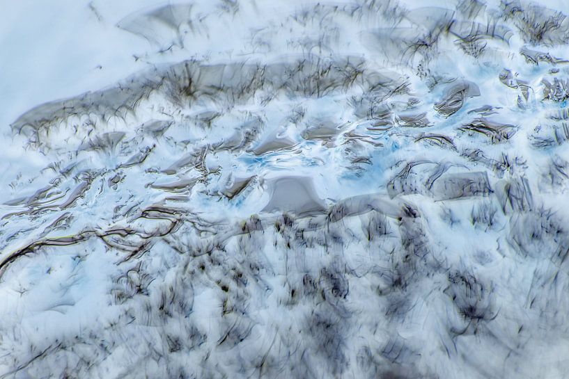 Abstract Photo in Blue Colours by Nanda Bussers