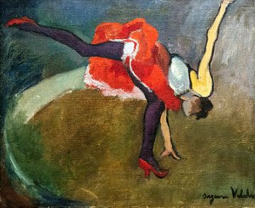 Suzanne Valadon, Der Akrobat, oder das Rad - 1916