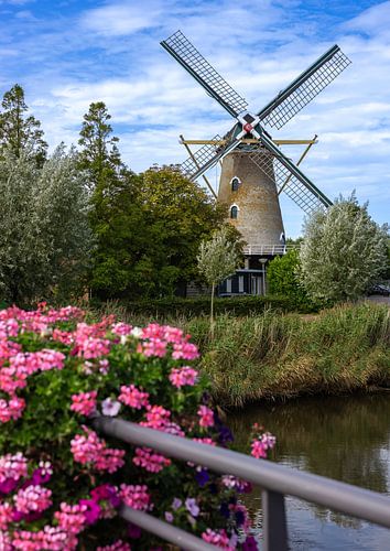 Colijnsplaat Zeeland van Drone Zeeland