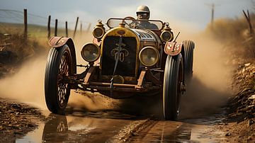 Race auto van PixelPrestige