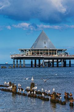 Heringsdorf Pier, Germany by Gunter Kirsch