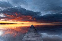 Sonnenaufgang Strand Schildmeer
