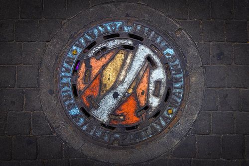 Manhole cover @ Pattaya, Thailand