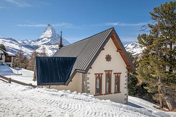 Riffelalp "Heilig Hart" kapel, Zermatt van t.ART