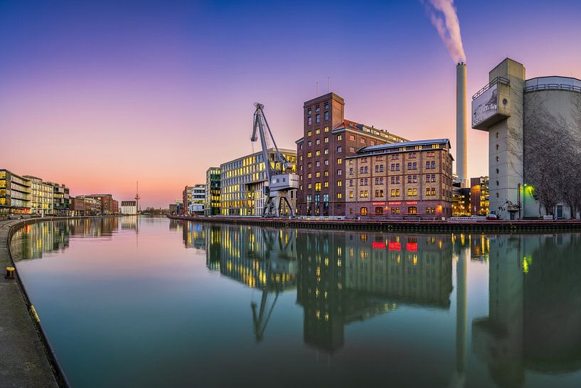 Stadthafen in Münster, Deutschland von Michael Abid