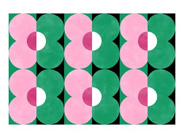 Vormen van bloemgeometrie van Elena Ristova