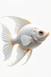 FISCH: Premium Porträt Fine Art Wandbild