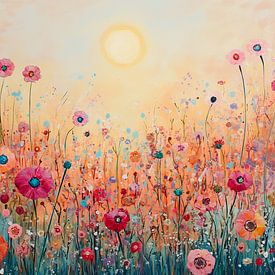 Klaprozenlicht van Bianca ter Riet