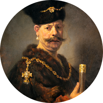 Rembrandt van Rijn Een Poolse edelman