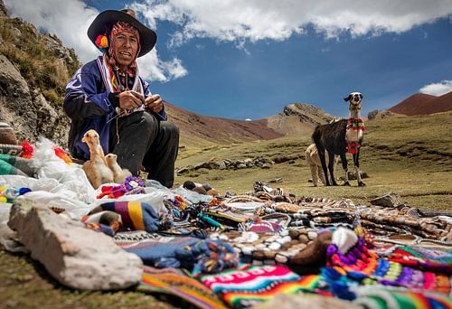 Porträt eines peruanischen Geschäftsmannes