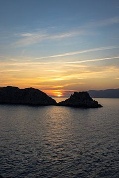 Zonsondergang bij Las Malgrats, Mallorca | Reisfotografie van Kelsey van den Bosch