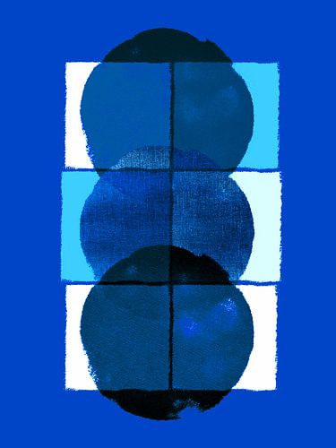 Scandinavisch minimalisme Diep maritiem blauw