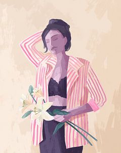 Lilly in einer Jacke