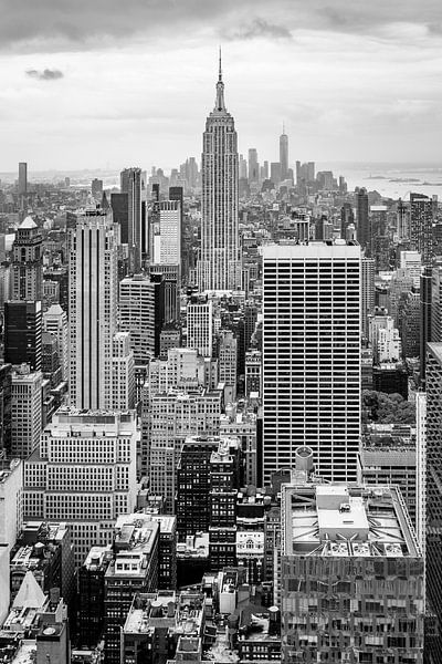 Manhattan from the Top of the Rock by Dutch Art Works