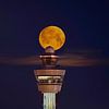 Schiphol  super lune sur Bfec.nl
