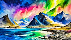 Aurora Nordlichter von Younsi