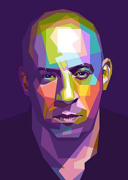 Vin Diesel van zQ Artwork