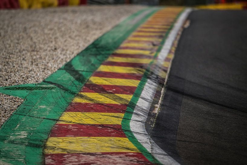 Bordsteinkanten Spa-Francorchamps von Bas Fransen