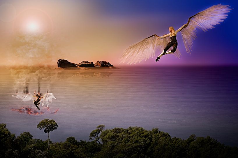 Ikarus Sister/Fly Like An Eagle by Nic Opdam Fotografie