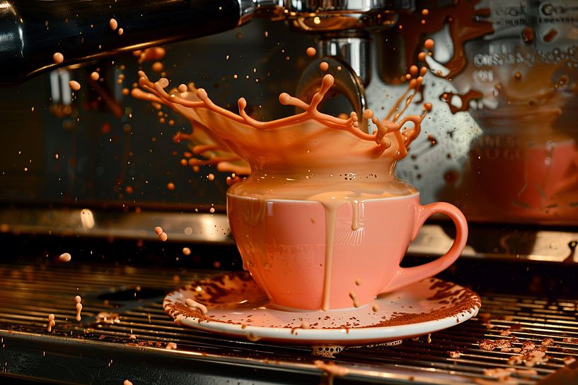 art with coffee by Egon Zitter