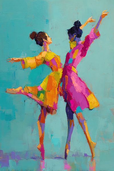 Dance Women | Dynamic Rhythm in Motion par Art Merveilleux