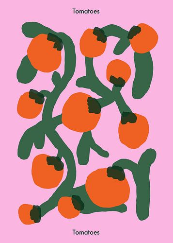 Des tomates d'un rose éclatant