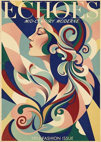 Echo's: Mid-Century Moderne Mode Kunst eerbetoon