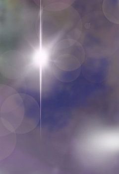 Lichtstrahl in der Stille