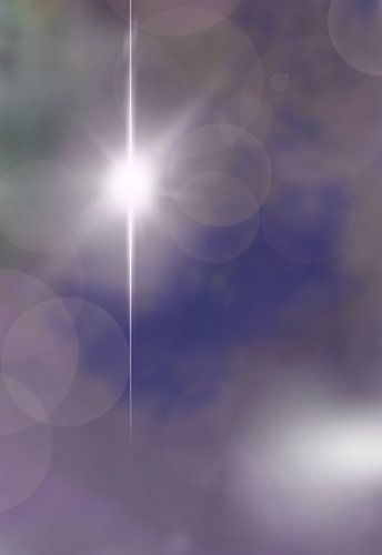 Lichtstrahl in der Stille