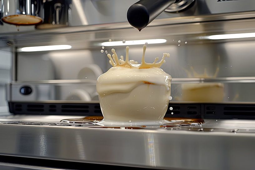 Kunst mit Kaffee von Egon Zitter