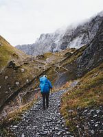 Lamsenjochhütte dans les montagnes du Karwendel