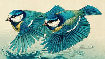 Blaumeisen von True Nature Art