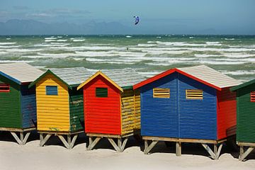 southafrica ... muizenberg beach huts II von Meleah Fotografie