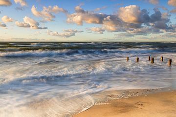 Wonderful day on the Baltic Sea beach by Daniela Beyer