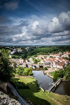Parthenay, Blick auf den Fluss Thouet