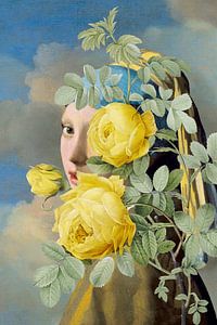 Meisje met de Parel - The Yellow Roses Edition sur Marja van den Hurk