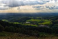 Wunderschöne Landschaft bei Fulda in Hessen
