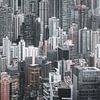 Le mur des gratte-ciel, Hong Kong sur Jonas Röjestål