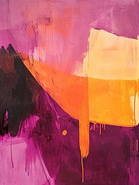 Orange Over Purple van Modern Collection
