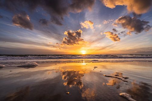 Perfecte zonsondergang