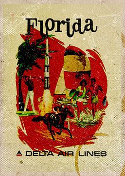 Florida Delta Air Lines by Gunawan RB