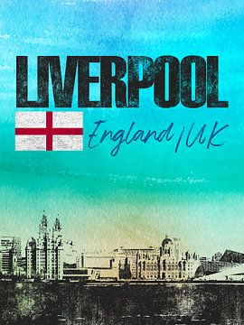 Liverpool Angleterre sur Printed Artings