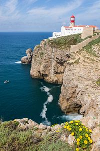 Cabo de São Vicente in Portugal van Marian Sintemaartensdijk
