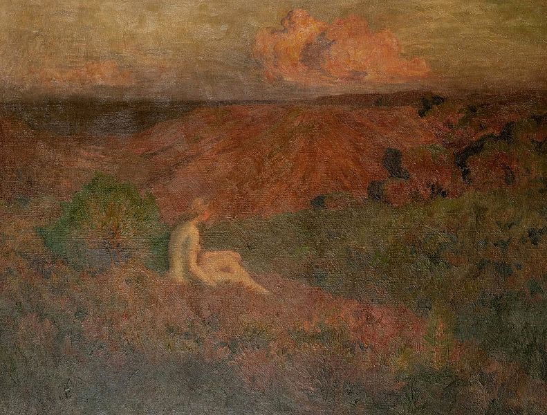 "Solitude", Émile René Ménard by All the Masters