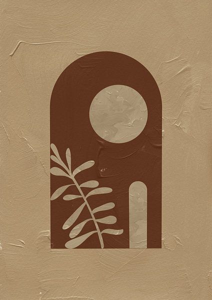 Terracotta Line No 17 by Treechild